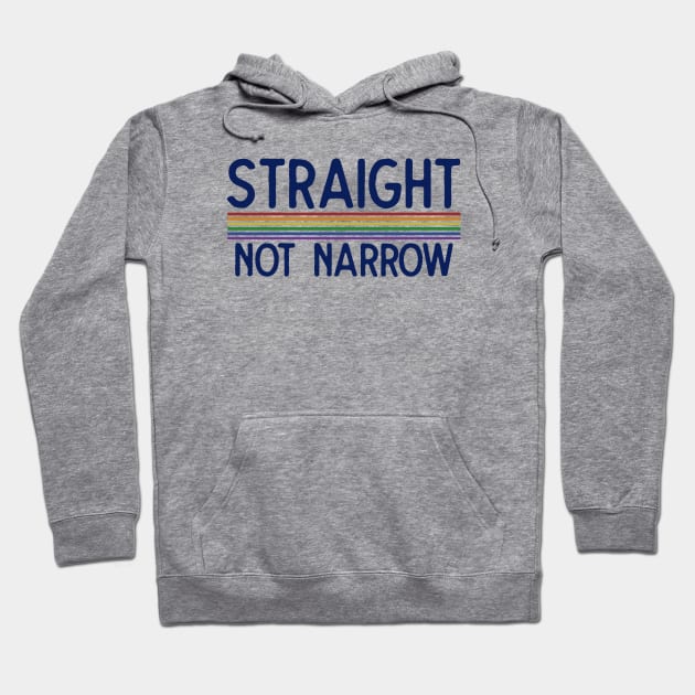 Straight not Narrow Hoodie by bubbsnugg